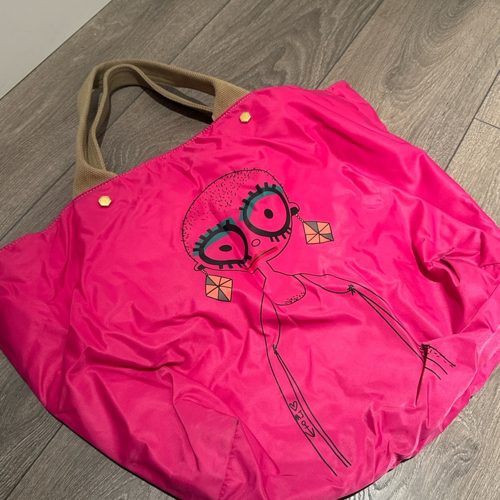 Stylish Pink Tote Bag